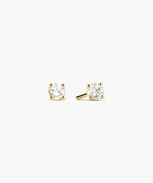 18k Gold Vermeil / Lab Grown Sapphire